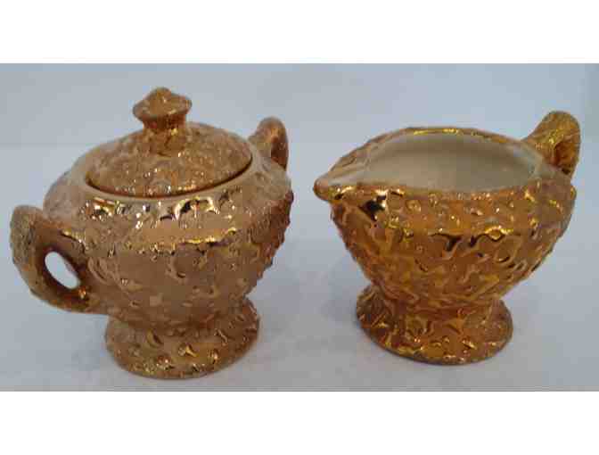 ACME China Weeping Gold Tea Set 5 pc