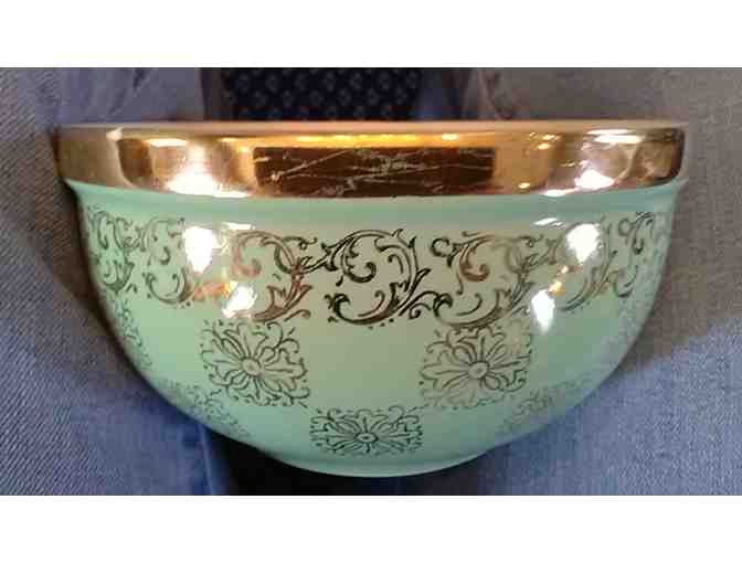 Hall China 3 pc Mixing Bowl Set Monterrey Green