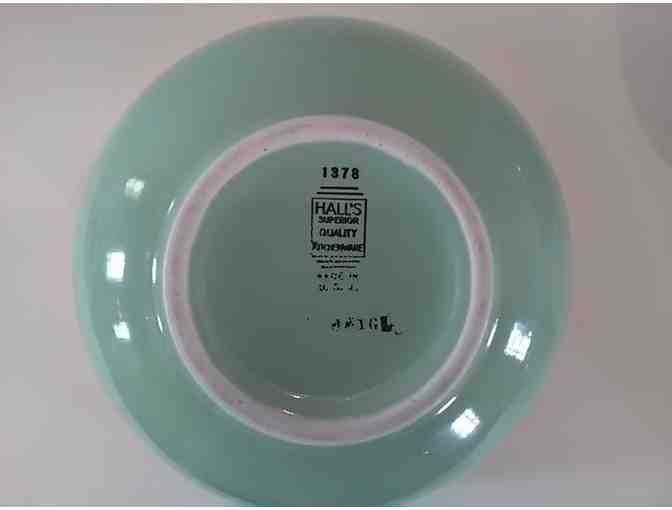 Hall China 3 pc Mixing Bowl Set Monterrey Green