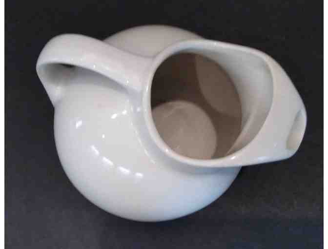 Hall China Ball Pitcher White