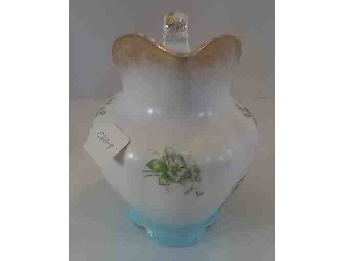 KTK Plymouth Shape Pitcher 1900-1920 Floral