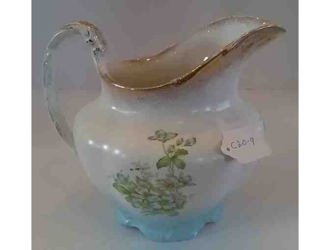 KTK Plymouth Shape Pitcher 1900-1920 Floral