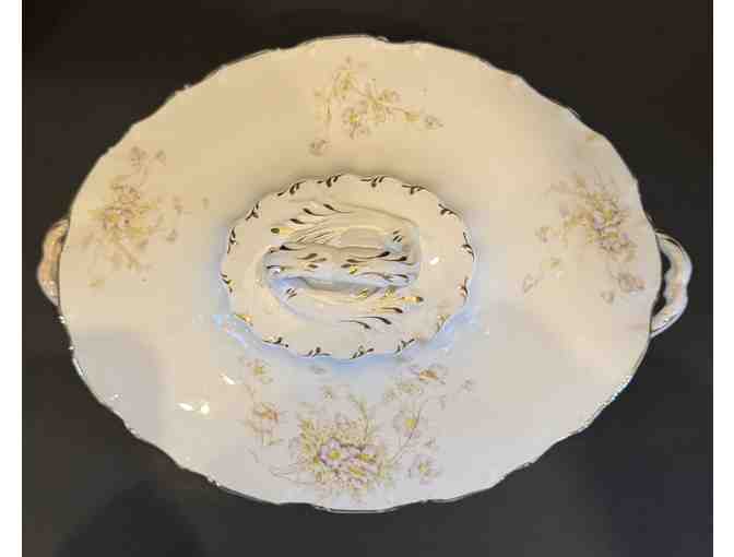 Vodrey Pottery 1896-1920 Covered Vegetable Dish