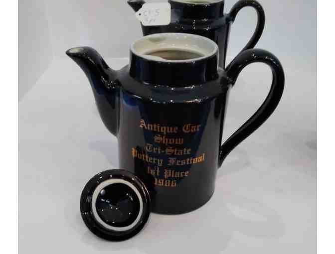 Hall China Antique Car Teapots 3 pcs Assortment