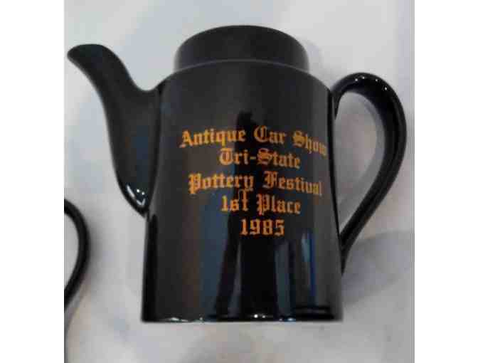 Hall China Antique Car Teapots 3 pcs Assortment