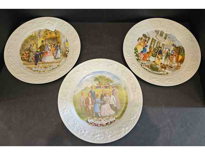 American Commemarative Plates 5 pcs