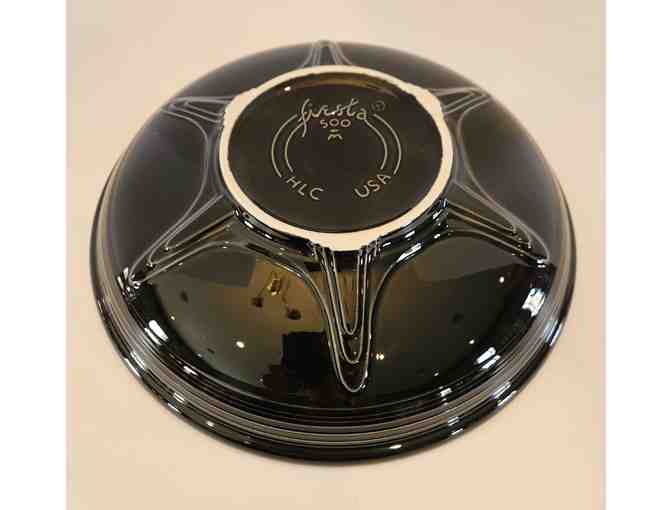 Fiestaware Black Presentation Bowl