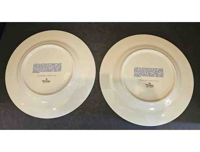 Homer Laughlin American Revolution Plate 2 pcs