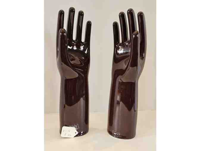 Hall China Glove Hand Molds 2 pcs