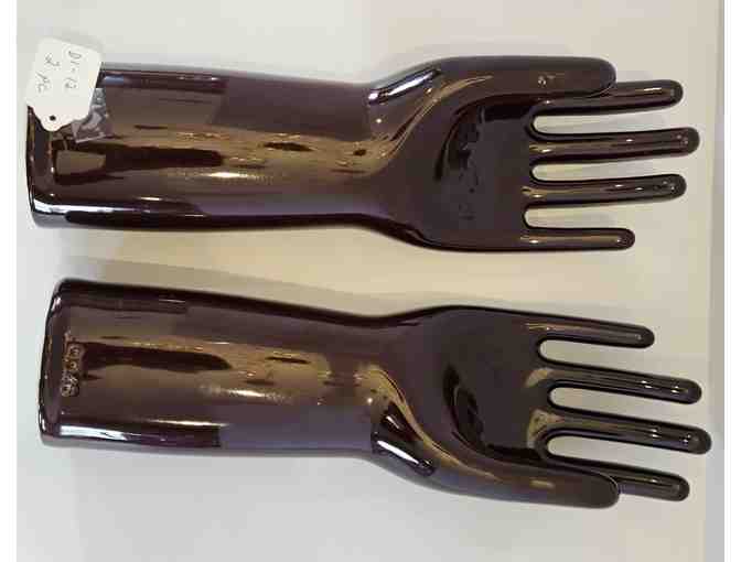 Hall China Glove Hand Molds 2 pcs