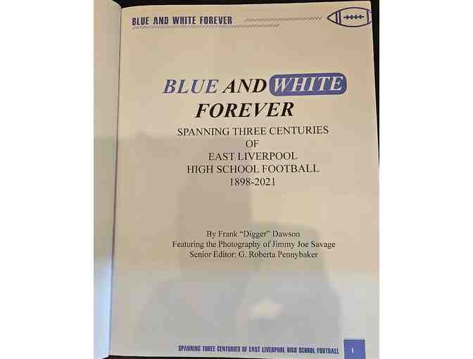 Blue & White Forever Football Book