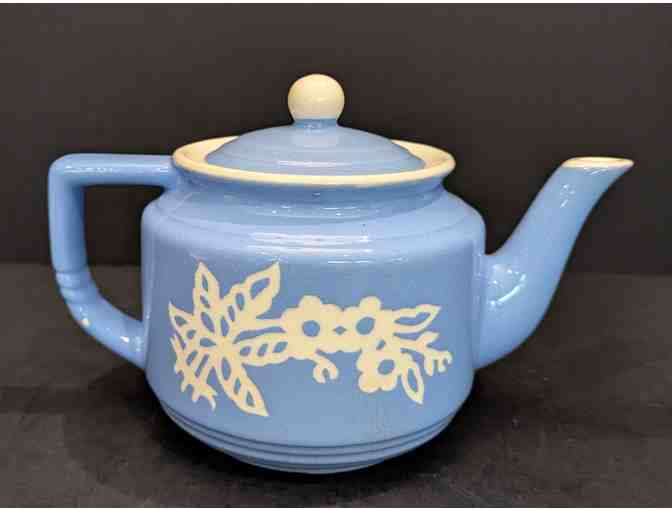 Crooksville Pottery 2 pc Vintage Pitcher with Lid