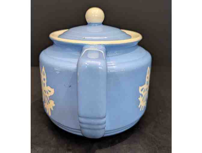 Crooksville Pottery 2 pc Vintage Pitcher with Lid