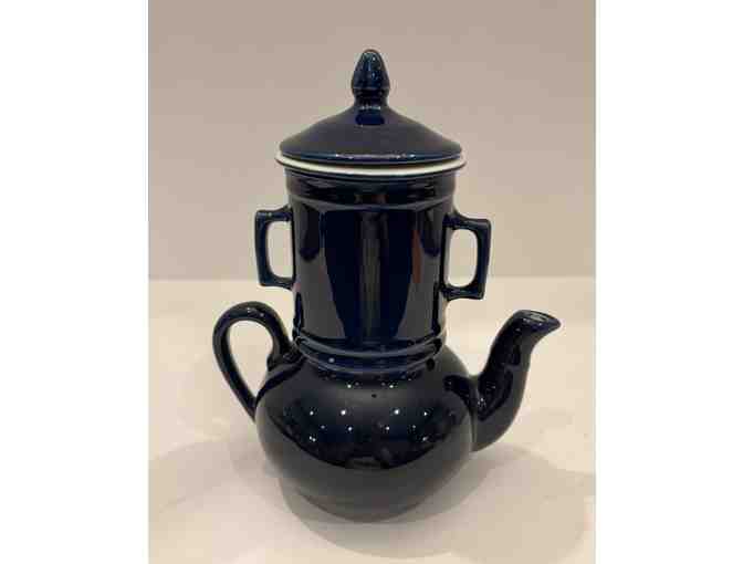 Hall China 1 Cup Biggin Cobalt Teapot