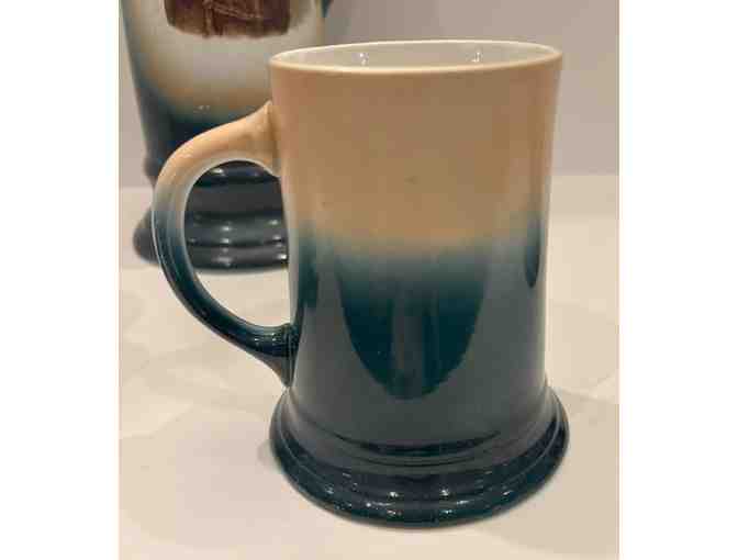 Sebring Brothers Pottery Monk Steins, 5 pcs