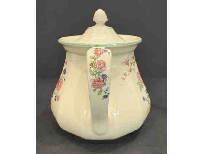 Hall China Floral Design Coffee Pot Tricolator