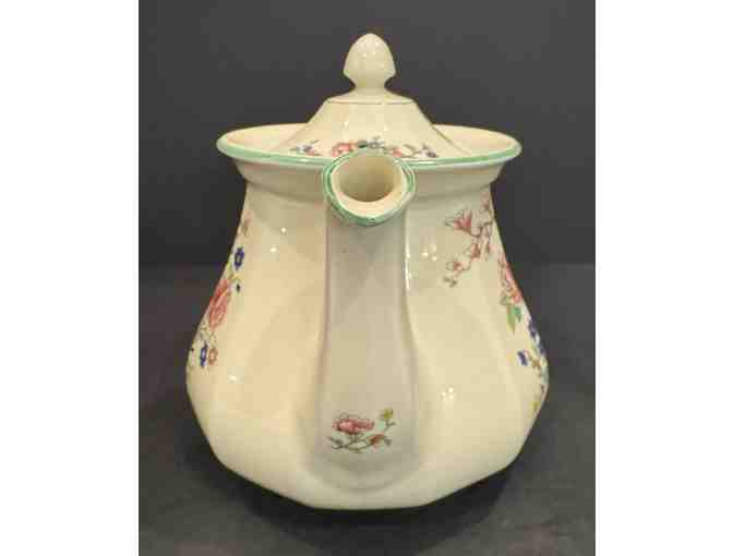 Hall China Floral Design Coffee Pot Tricolator