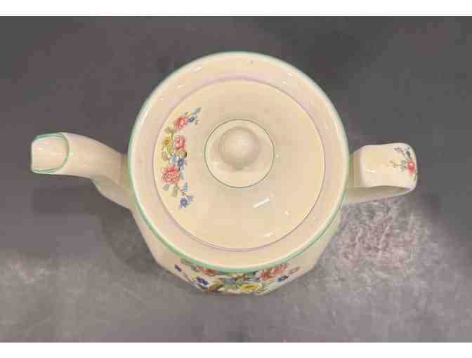 Hall China Floral Design Coffee Pot Tricolator
