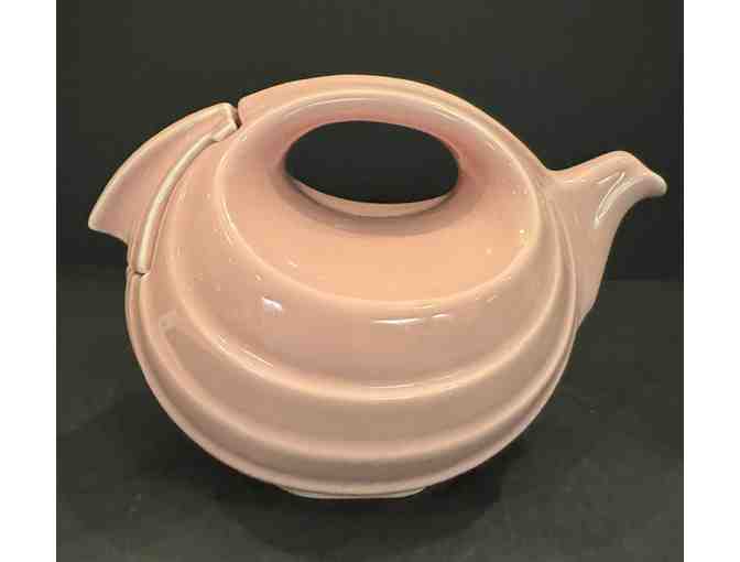 Hall China Rhythm Pink Orchard Teapot