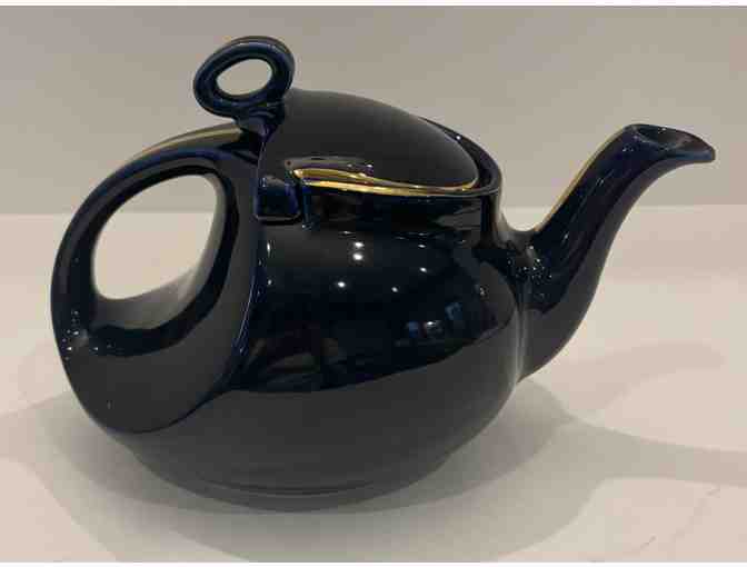 Hall China Streamline Cobalt Blue Teapot