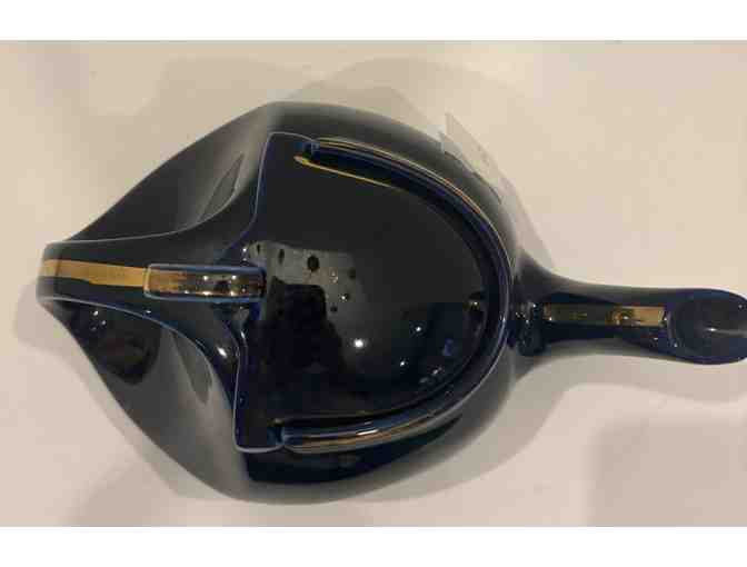 Hall China Streamline Cobalt Blue Teapot