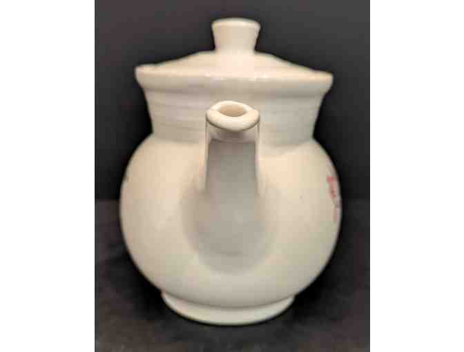 Hall China Drip-O-Lator Coffee Pot Dadota Variation White Flowers