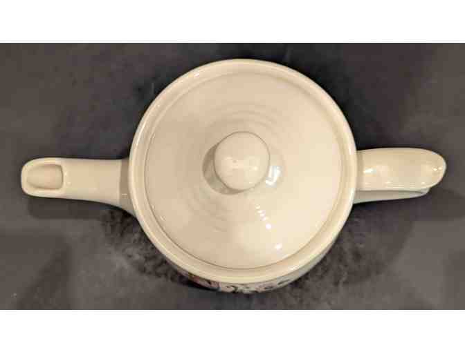 Hall China Drip-O-Lator Coffee Pot Dadota Variation White Flowers