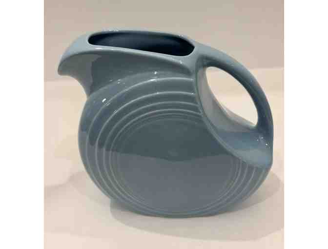 Homer Laughlin Fiesta Periwinkle Small Disk Pitcher