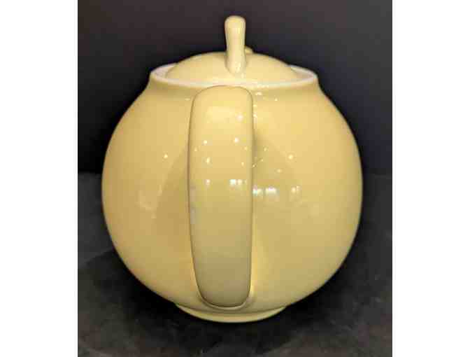 Hall China French Style Light Yellow Teapot