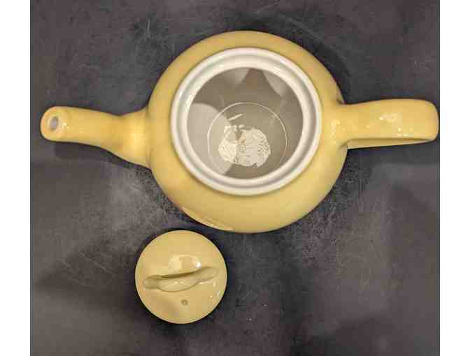 Hall China French Style Light Yellow Teapot