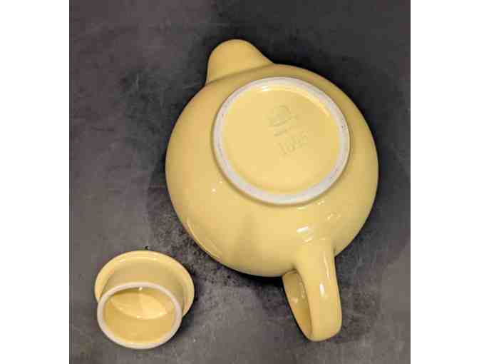 Hall China French Style Light Yellow Teapot