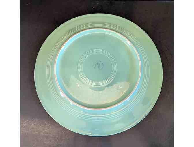 Homer Laughlin Fiesta 3 pcs Seamist Tray Bowl and Platter