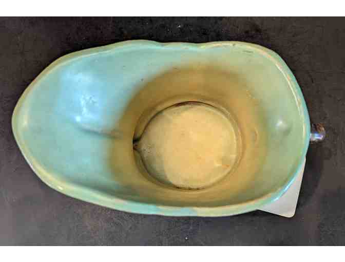 Roseville Pine Cone Vase 457-7 Green