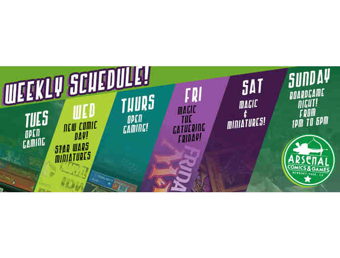 Arsenal Comics and Games- Comics! (1 of 2)