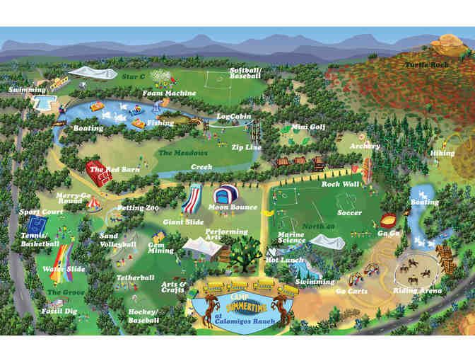 Camp Summertime at Calamigos Ranch- $600 off Camp (new families only)