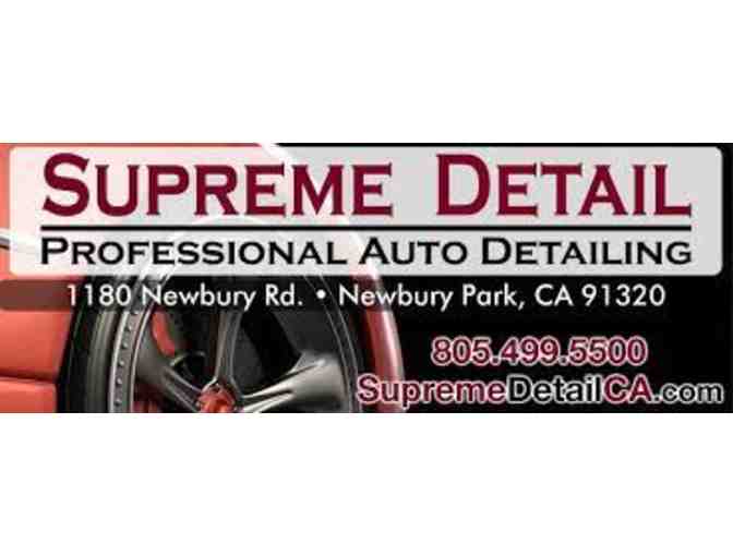 Supreme Detail- Certificate for a Supreme Wash (1 of 2)