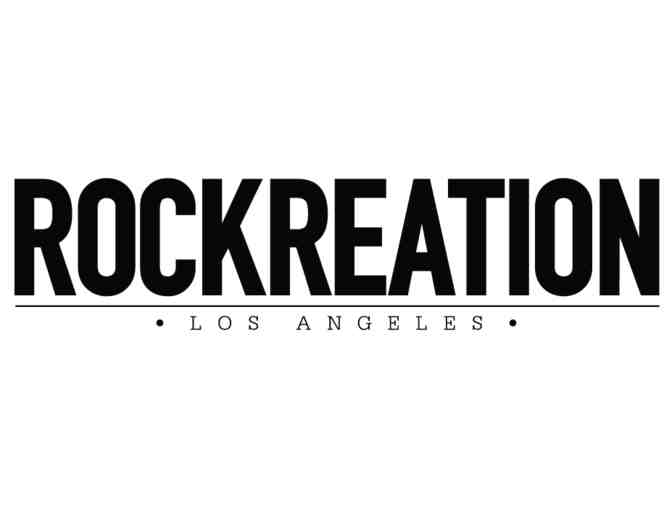 Rockreation- One (1) Gift Certificate Climb Time Class #2