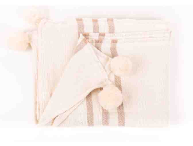 A Beautiful IMANI Woven Throw Blanket