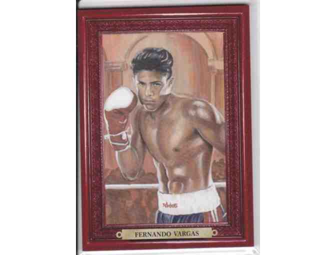 1 Pair of Boxers Trunks Signed by Fernando Vargas