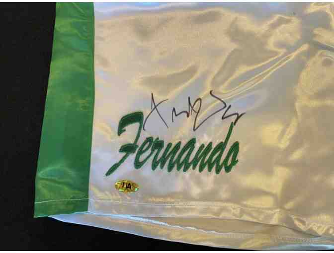 1 Pair of Boxers Trunks Signed by Fernando Vargas