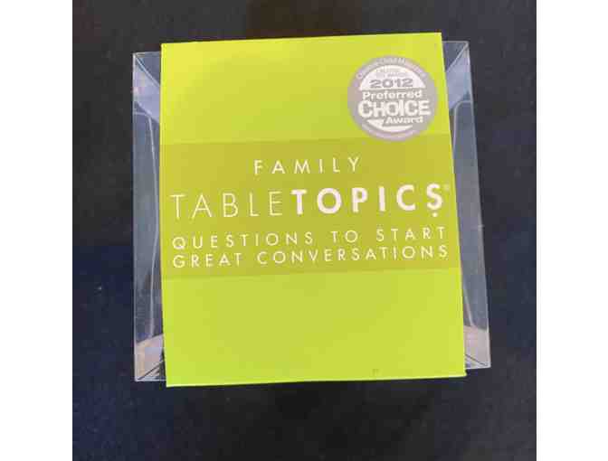Family Pack: one Lego set, art game and table talk card set