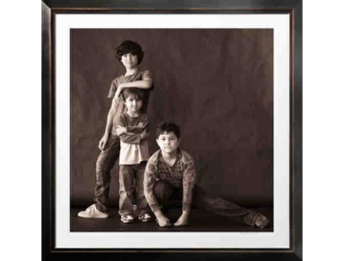 Halper Fine Art- (1) Original Canvas Portrait of Your Children by Mark Robert Halper #4