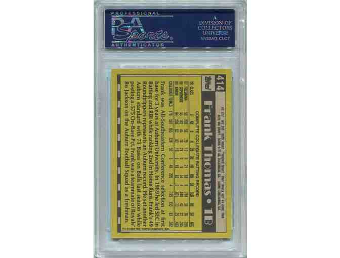 Frank Thomas Autographed Card