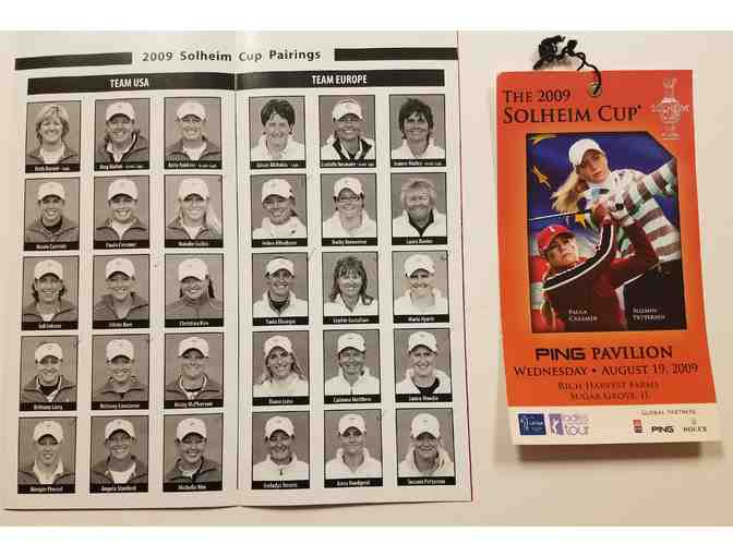 Solheim Cup 2009 Autographed Flag
