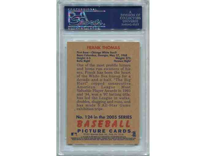 Frank Thomas Chicago White Sox PSA/DNA Certified Authentic In-The-Presence (ITP) Autograph