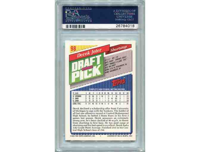 1993 Topps Derek Jeter Rookie #98 PSA 9 MINT
