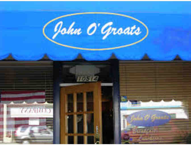 Surprise Pajama Breakfast at John O'Groats