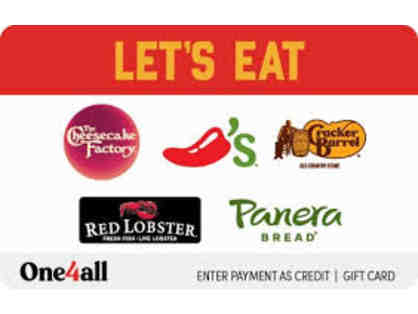 $50 One 4 All Dining Gift Card