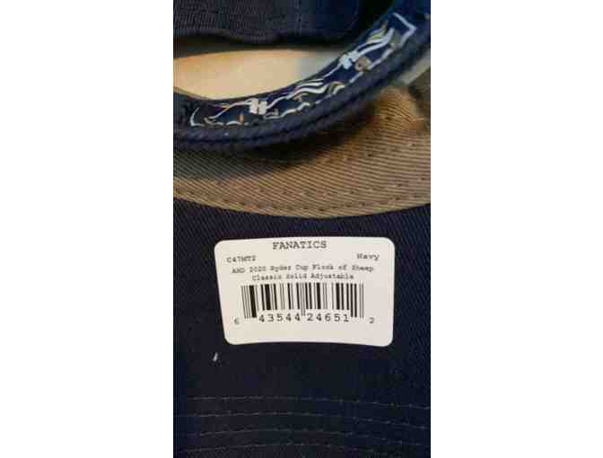 MENS NAVY ADJUSTABLE GOLF HAT. 2020-21 RYDER CUP WHISTLING STRAIGHTS