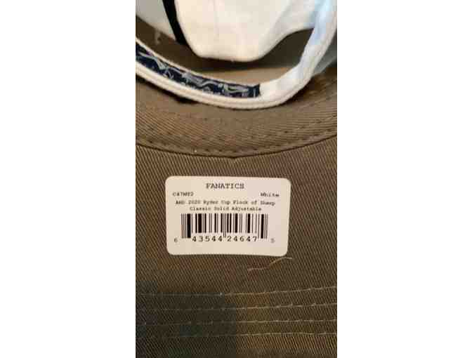 MENS WHITE ADJUSTABLE GOLF HAT. 2020-21 RYDER CUP WHISTLING STRAIGHTS